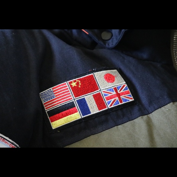 Readymade Flag Patch Puffer Jacket - Picture 6 of 10